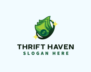 Money Cash Dollar logo design