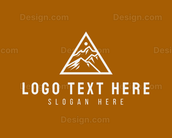 Triangle Tall Mountain Logo