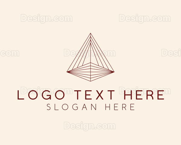 Creative Pyramid Architecture Logo