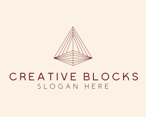 Creative Pyramid Architecture logo design