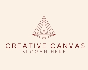 Creative Pyramid Architecture logo design