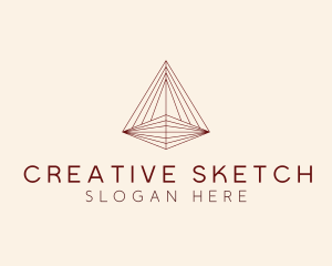 Creative Pyramid Architecture logo design