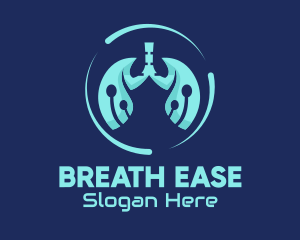 High Tech Lungs  logo