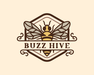 Hornet Bee Wasp logo design