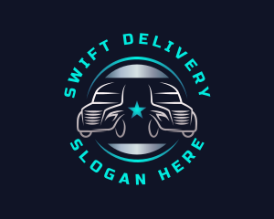 Automotive Delivery Truck logo design