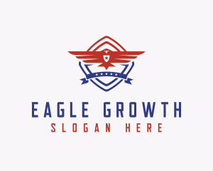 American Eagle Shield logo design