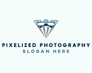 Surveillance Camera Drone  logo design