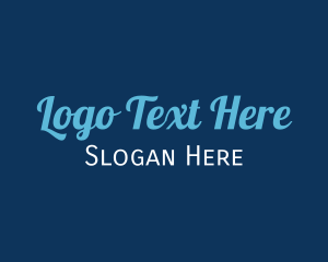 Modern Stylish Script Logo