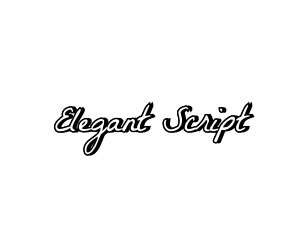 Elegant Stylish Handwriting logo design