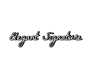 Elegant Stylish Handwriting logo design