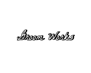 Stylish Handwriting Text logo