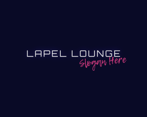 Lounge Club Wordmark logo design