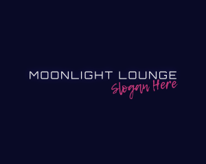 Lounge Club Wordmark logo design