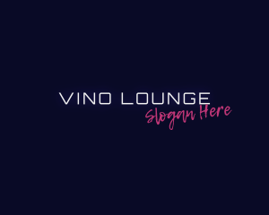 Lounge Club Wordmark logo design