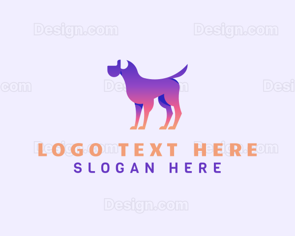 Pet Dog Care Logo