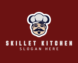 Male Chef Head logo design