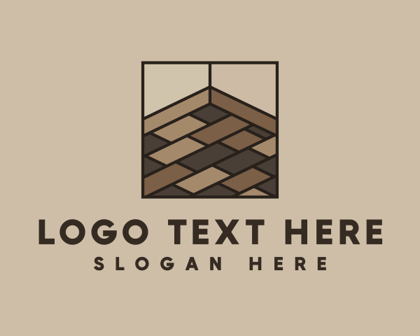 Geometric Wooden Flooring logo