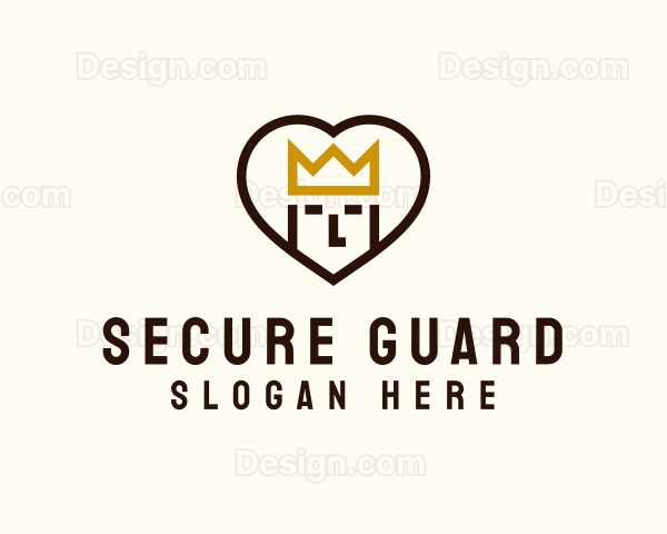 Royalty Crown Heart Logo