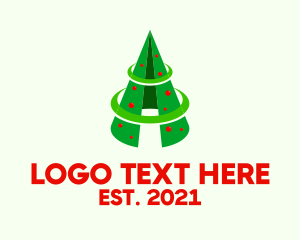 Cone Christmas Tree  logo