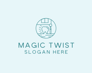 Dental Dentist Tooth logo design