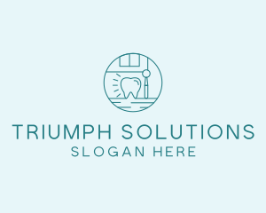 Dental Dentist Tooth logo design