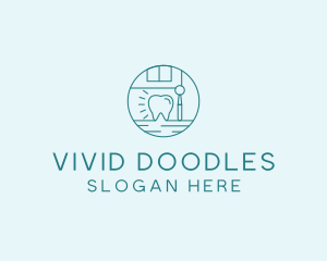 Dental Dentist Tooth logo design