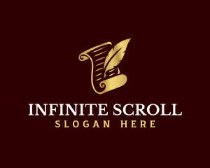 Feather Quill Scroll logo