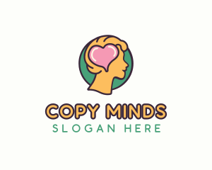 Heart Head Counseling logo design