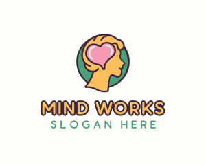 Heart Head Counseling logo design