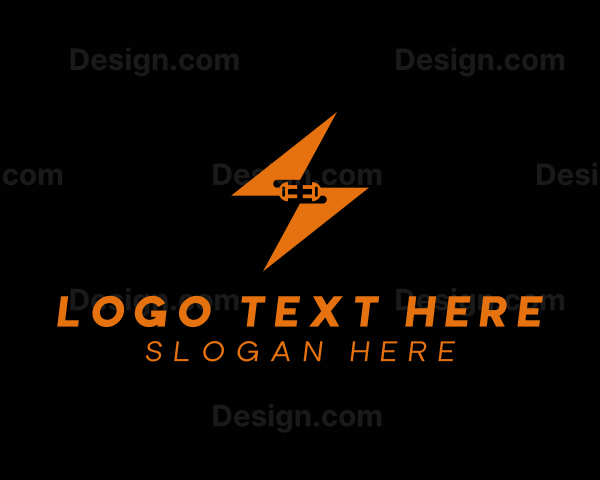 Electrical Power Plug Logo