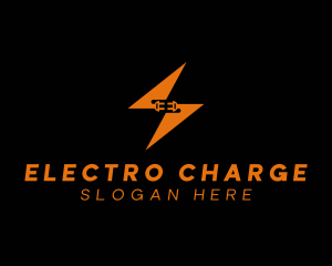 Electrical Power Plug logo design