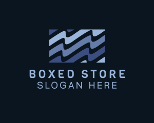 Box Wave Business logo design