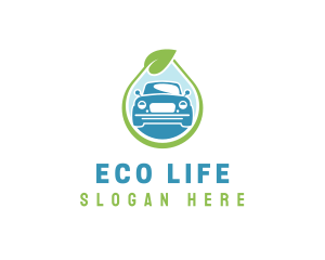 Eco Friendly Car Wash logo design