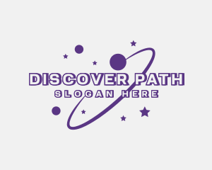 Galaxy Star Planet Orbit logo