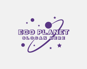 Galaxy Star Planet Orbit logo