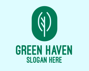 Modern Coding Leaf  logo design