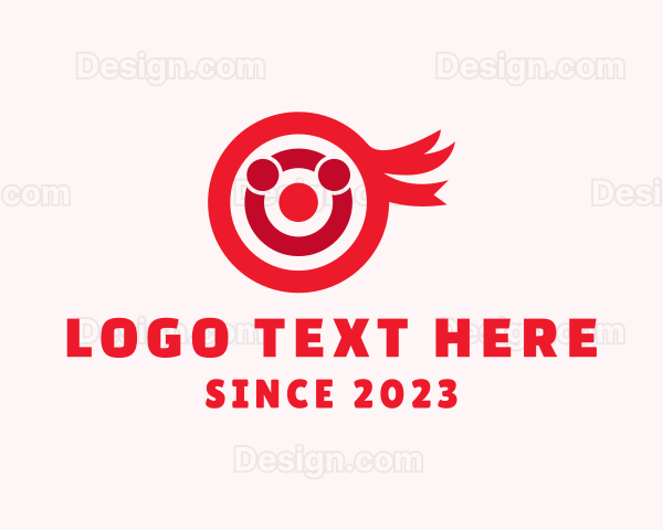 Simple Creative Target Circles Logo