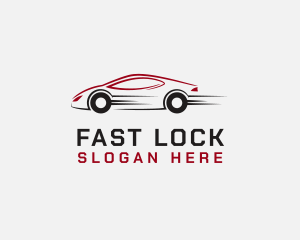 Fast Auto Car logo design