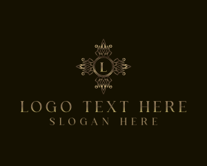 Luxury  Floral Ornamental  logo