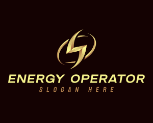 Electric Energy Bolt logo design