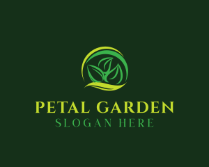 Garden Leaf Farm logo design