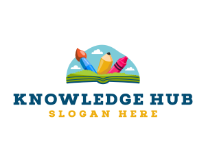 Kindergarten Education School logo