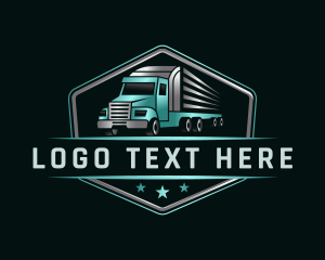 Transportation Truck Delivery logo