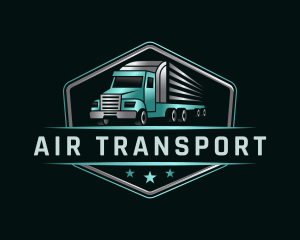 Transportation Truck Delivery logo design