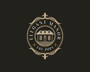 House Manor Realty logo design