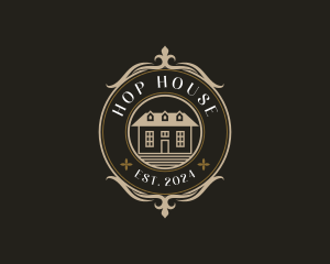 House Manor Realty logo design