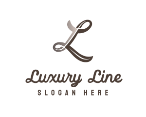 Boutique Salon LetterL logo design