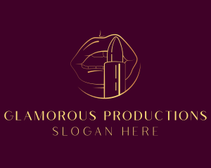 Glamorous Beauty Lipstick logo