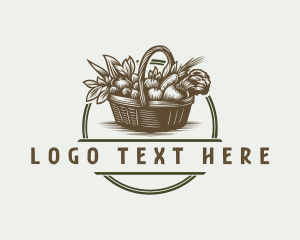 Vegetable Food Basket logo