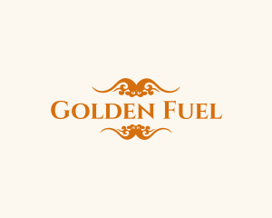 Majestic Golden Pattern logo design